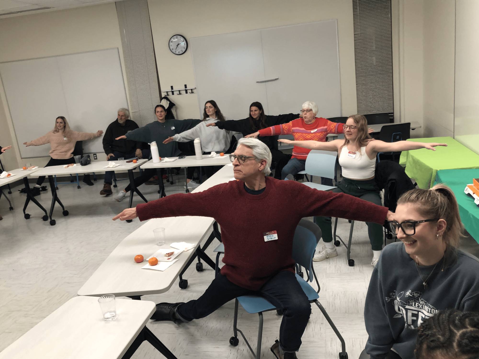 Grand Connections and SAGE Kick Off 2026 with Chair Yoga Event Group Photo